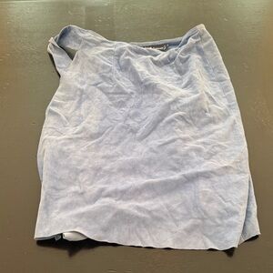 Vintage Ralph Lauren Suede Sarong Skirt